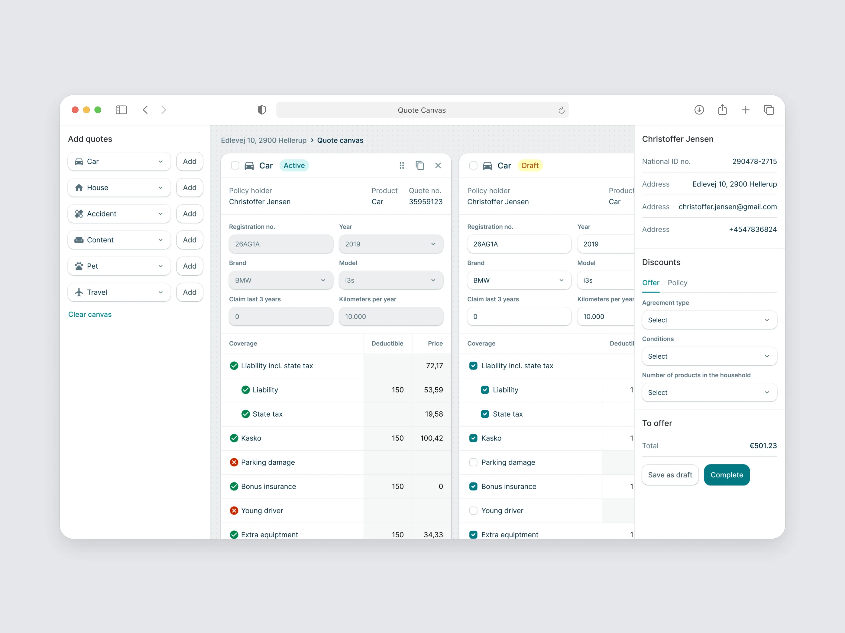 Customer Service Workbench